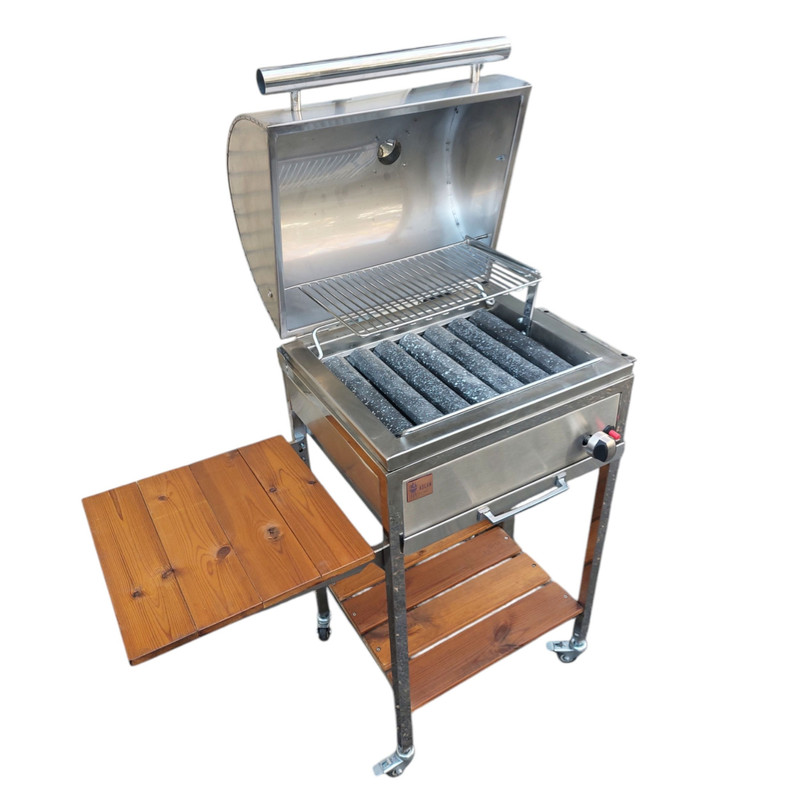 باربیکیو اصلان مدل E50 تماما استیل