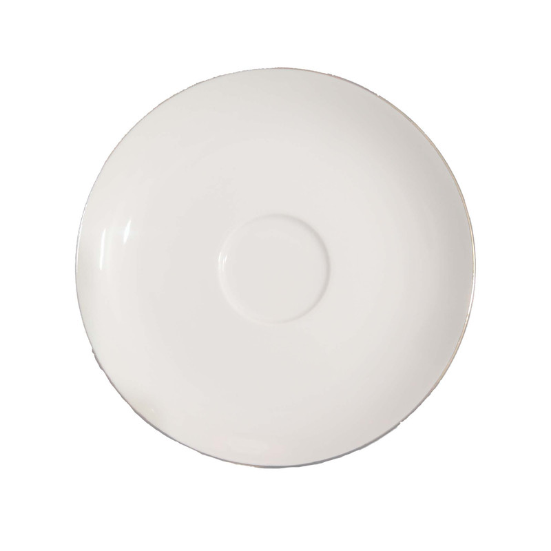 ست فنجان و نعلبکی 12 پارچه شرکت صنایع چینی تقدیس مدل خط طلایی