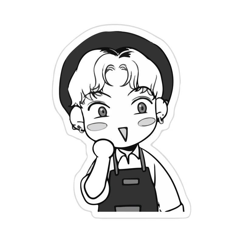 برچسب لپ تاپ پویا مارکت طرح یائوی کد 1539