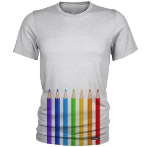 تی شرت آستین کوتاه مردانه 27 مدل Art Supplies کد MH1499