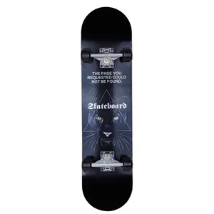 اسکیت بورد مدل چرخ استخونی طرح ببر کد A05