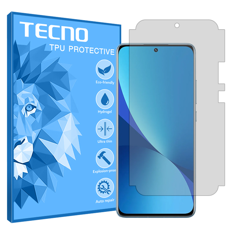 محافظ صفحه نمایش مات تکنو مدل Resistant مناسب برای گوشی موبایل شیائومی 12X