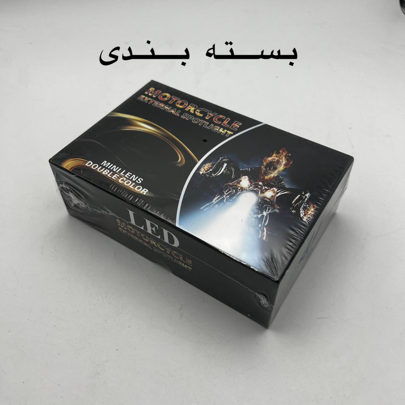 پروژکتور آفرودی خودرو و موتور مدل 100 وات 4LENZ بسته 2 عددی