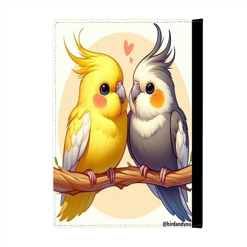 کلاسور پاد آفرین مدل فانتزی کارتونی طرح پرنده طوطی عروس هلندی کیوت ترند کد p666