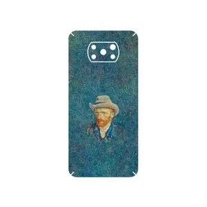 MAHOOT Self portrait with a gray felt hat Cover Sticker for Xiaomi Poco X3 NFC