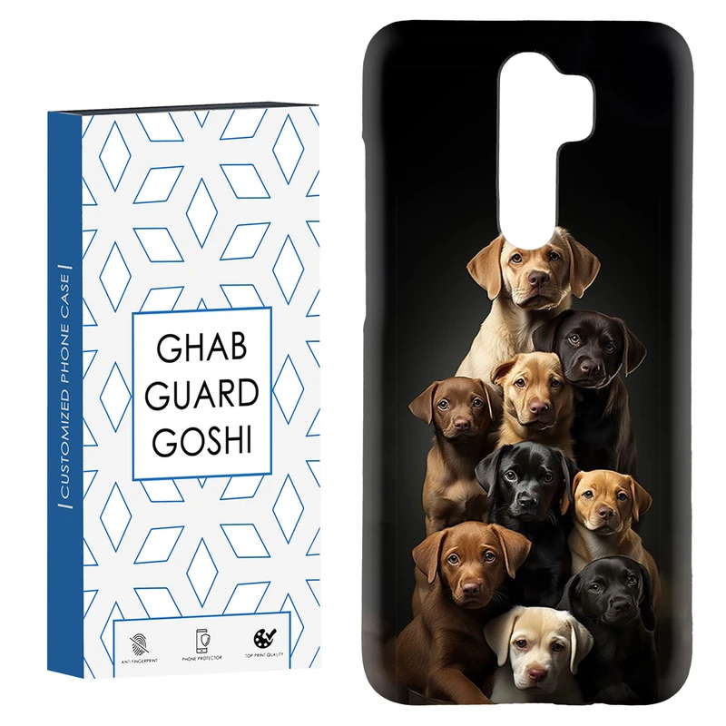 کاور قاب گارد گوشی طرح سگ کد Dimo-378 مناسب برای گوشی موبایل شیائومی Redmi Note 8 pro