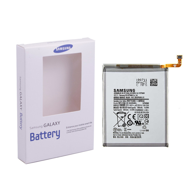 باتری موبایل مدل EB-BA505ABN ظرفیت 4000 میلی آمپر ساعت مناسب برای گوشی موبایل سامسونگ GALAXY A50