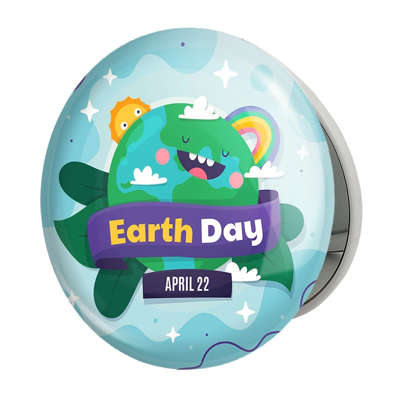 آینه جیبی خندالو طرح حمایت از محیط زیست مدل تاشو کد 25926 