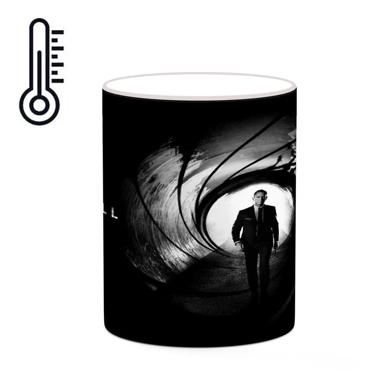 ماگ حرارتی کاکتی مدل بازی گلدن آی GoldenEye 007 کد mgh28726