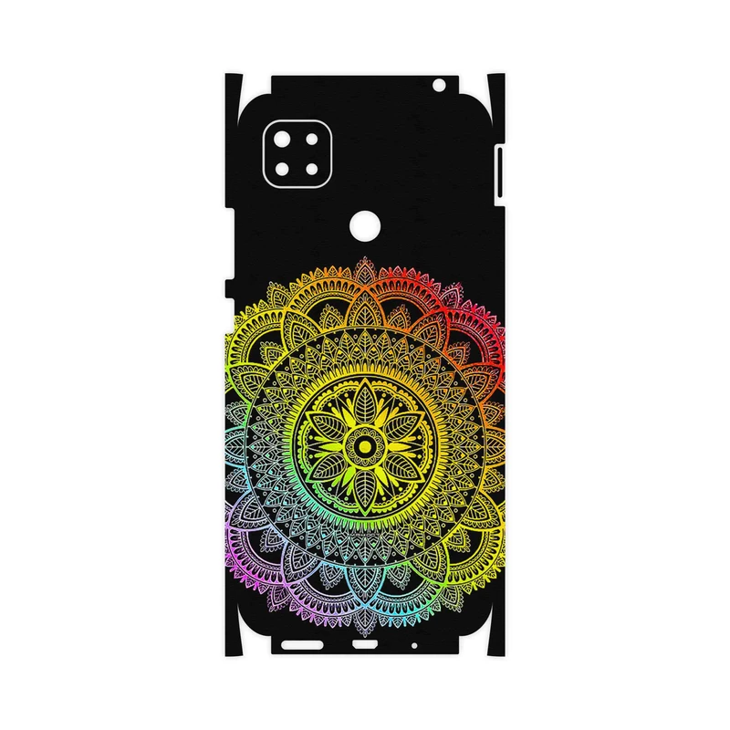 برچسب پوششی ماهوت مدل Mandala Design 4-FullSkin مناسب برای گوشی موبایل شیائومی Redmi 9 Activ