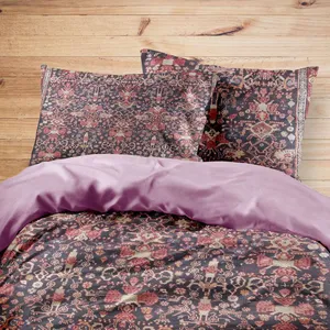 سرویس روتختی مدوپد طرح قالیچه بیجار سراسر مدل C-bijar43 یک نفره 4 تکه