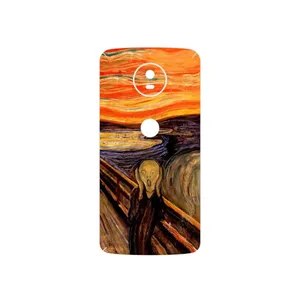 MAHOOT The Scream of Munch Cover Sticker for Motorola Moto G5S