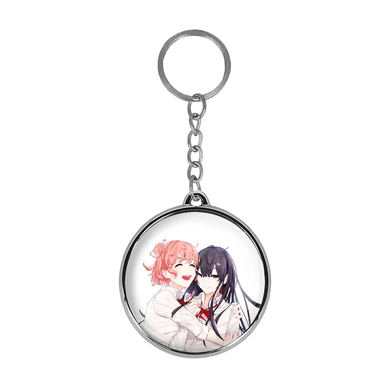 جاکلیدی خندالو طرح یویی و یوکینو انیمه جوانی کمدی رومانتیک من مدل دوطرفه کد 3251632517