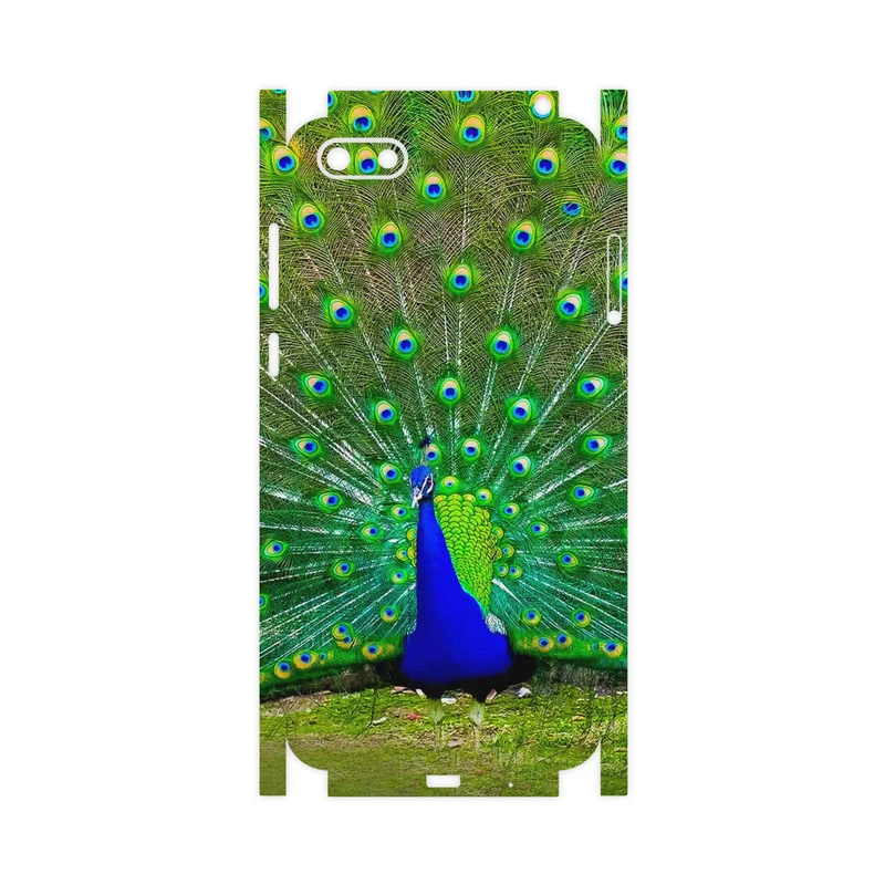 برچسب پوششی ماهوت مدل Peacock-FullSkin مناسب برای گوشی موبایل هوآوی Y5 Prime 2018