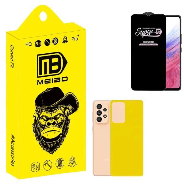 محافظ صفحه نمایش میبو مدل SuperD Guard مناسب برای گوشی موبایل سامسونگ galaxy a33 5g به همراه محافظ پشت گوشی