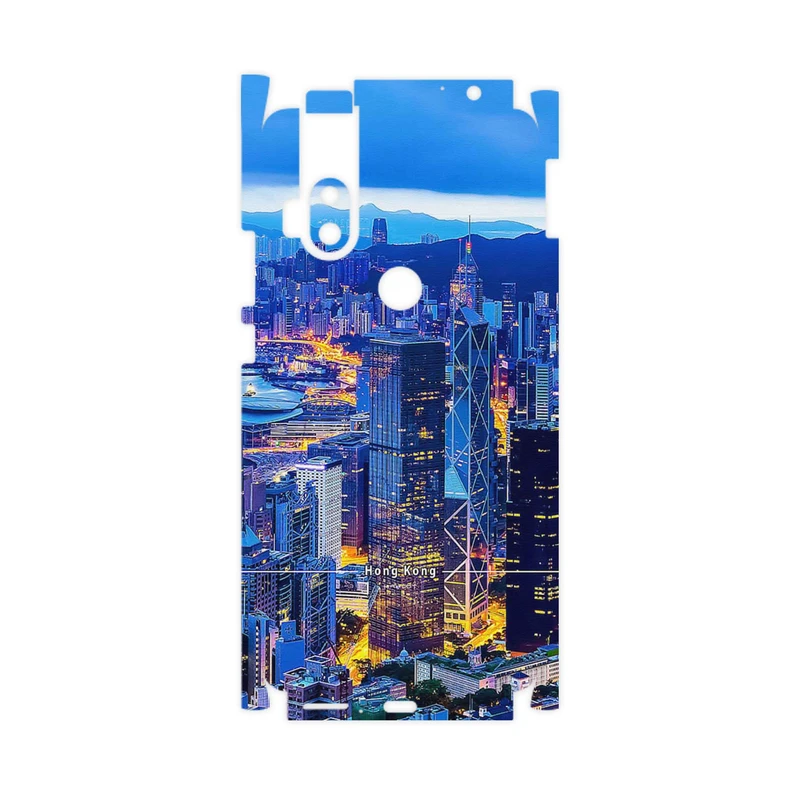 برچسب پوششی ماهوت مدل Hong Kong City-FullSkin مناسب برای گوشی موبایل موتورولا One Hyper