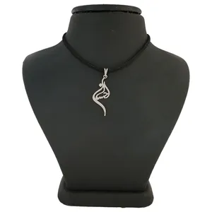 گردنبند نقره مردانه ترمه ۱ طرح احسان کد mas 00181