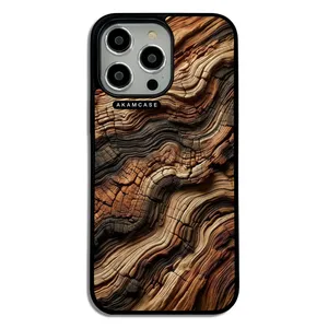 AKAM AMC-WA14PROMAX-WOOD-19 Cover For Apple iPhone 14 Pro Max