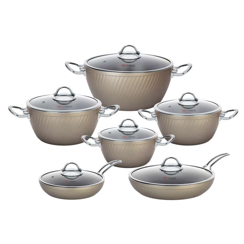 سرویس پخت و پز 12 پارچه ام جی اس  کد 800304