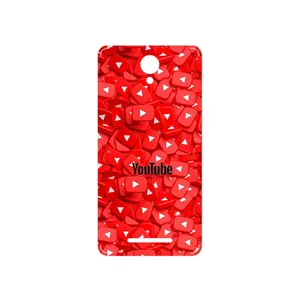MAHOOT Youtube Cover Sticker for Xiaomi Redmi Note 2