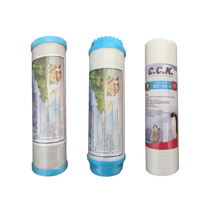 فیلتر دستگاه تصفیه آب سی سی کا مدل HB مجموعه سه عددی