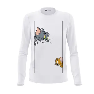 تی شرت آستین بلند مردانه مدل تام جری