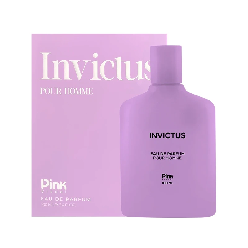 ادو پرفیوم مردانه پینک ویژوآل مدل Invictus با رایحه خنک حجم 100 میلی لیتر