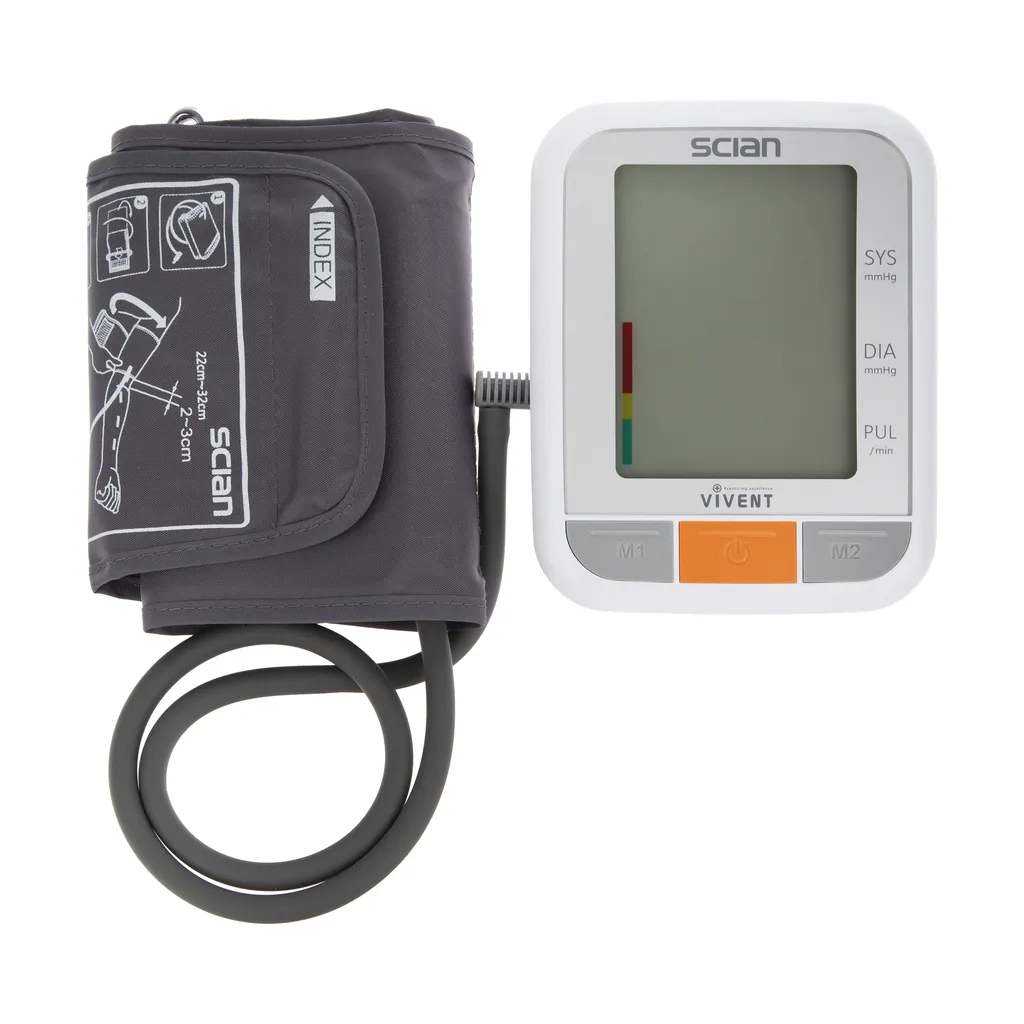 فشارسنج بازویی دیجیتال شیان مدل LD-576 با قابلیت تشخیص آریتمی، نمایشگر LCD بزرگ، منبع انرژی دوگانه باتری و برق، مناسب بازو 22 تا 32 سانتی‌متر و کیف حمل آسان