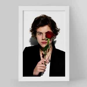تابلو خندالو مدل هری استایلز گروه موسیقی وان دایرکشن One Direction کد 18906