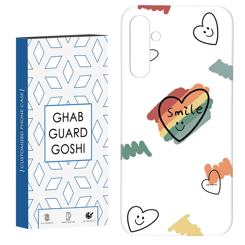کاور قاب گارد گوشی طرح قلب کد Dimo-538 مناسب برای گوشی موبایل سامسونگ Galaxy S23 Fe