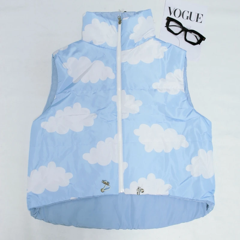 عکس شماره 2 : پافر زنانه مدل دورو با طرح آسمان کد ana-10280