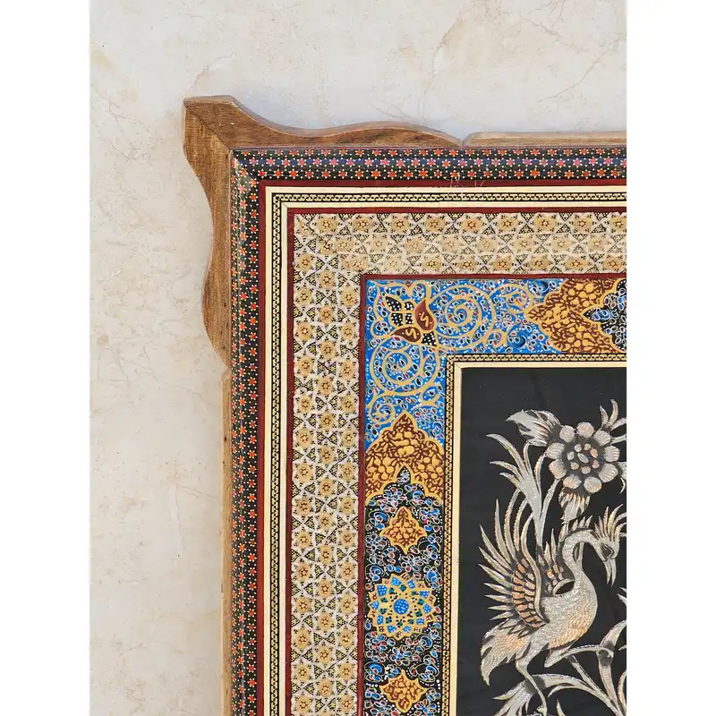 تابلو قلمزنی مدل سلطنتی کد 4050