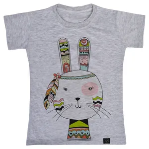 تی شرت دخترانه 27 مدل خرگوش سرخپوست کد G70