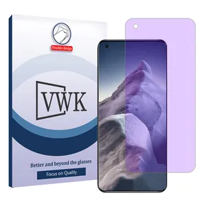 VWK Tough model anti-violet screen protector suitable for Xiaomi Mi 11 Ultra mobile phone