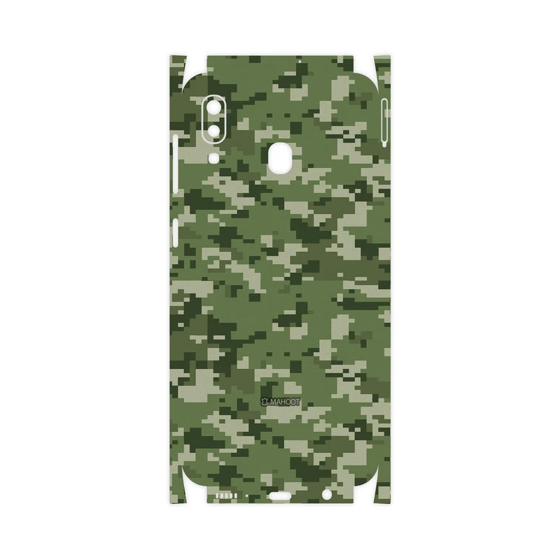 برچسب پوششی ماهوت مدل Army-Green-Pixel-FullSkin مناسب برای گوشی موبایل سامسونگ Galaxy A30