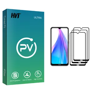 HVT PV glass Screen Protector For Xiaomi Redmi Note 8T Pack Of 3