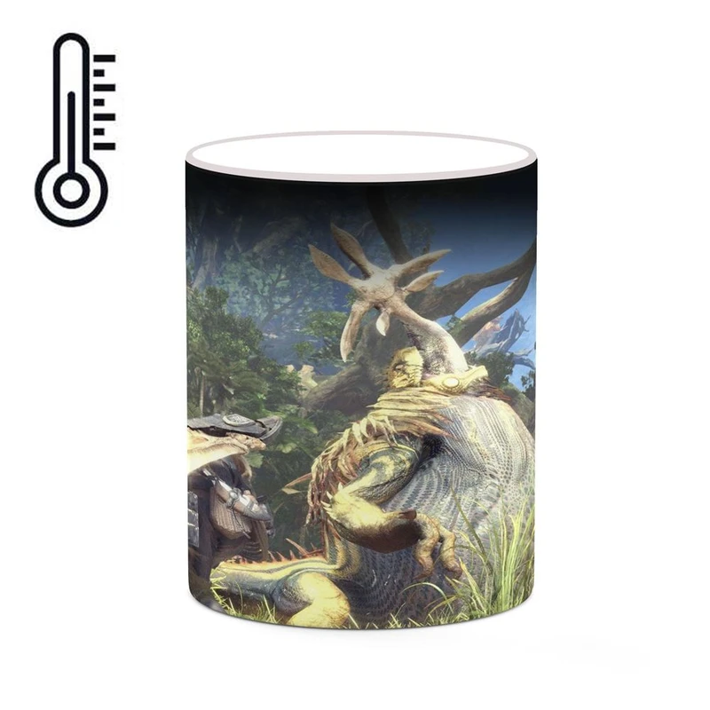 ماگ حرارتی کاکتی مدل بازی Monster Hunter World کد mgh29640