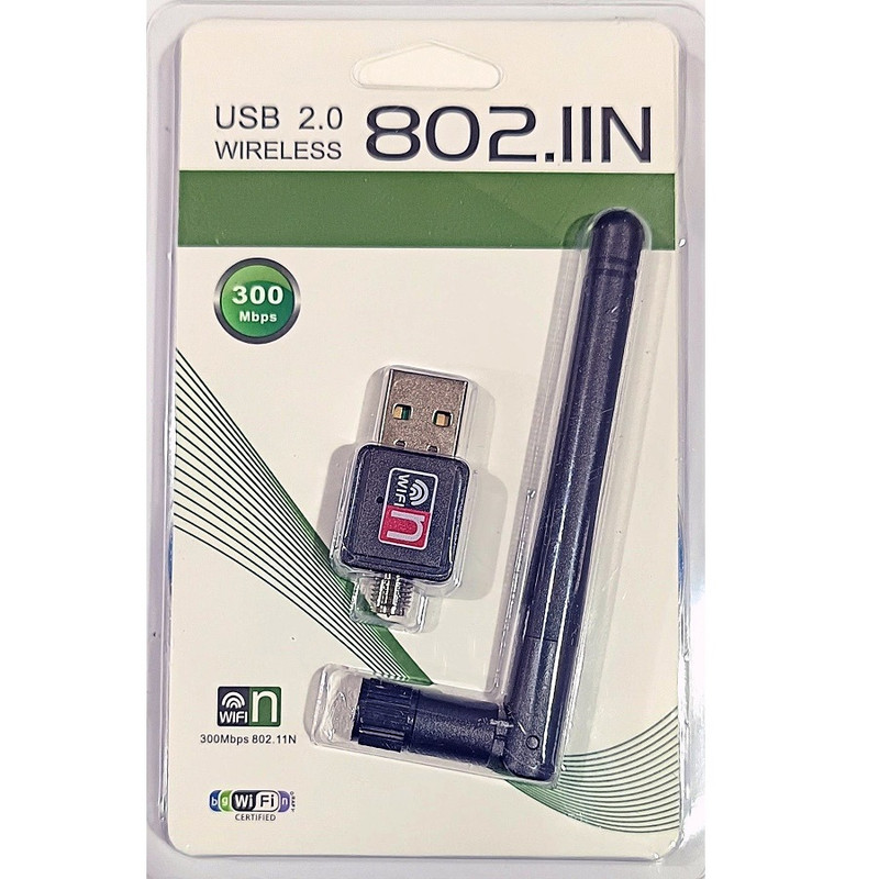 کارت شبکه USB بی سیم مدل 300Mbps