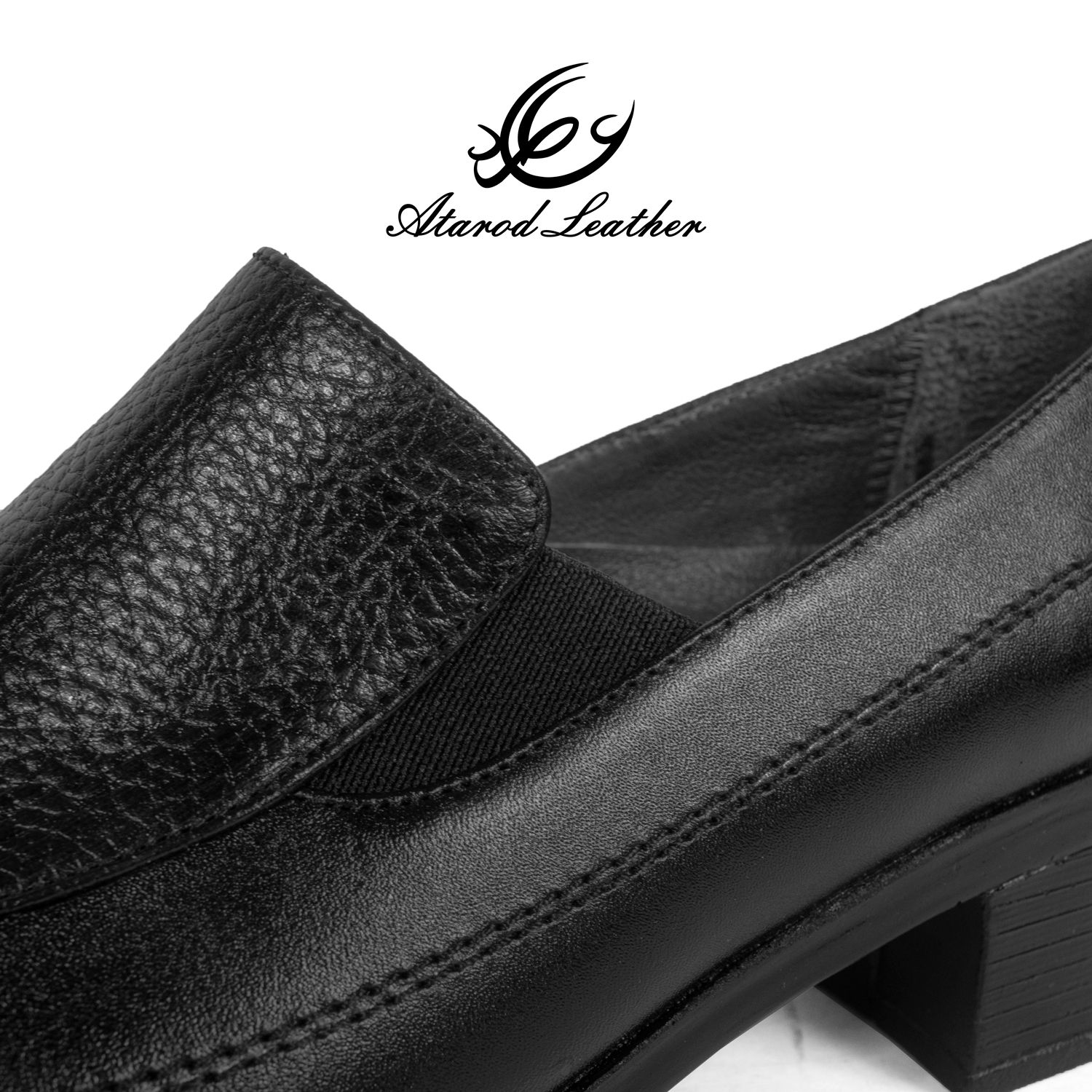 کفش زنانه چرم عطارد مدل چرم طبیعی کد SH226 -  - 9