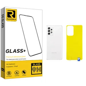 Randika Gld Back Protector For Samsung   Galaxy M52