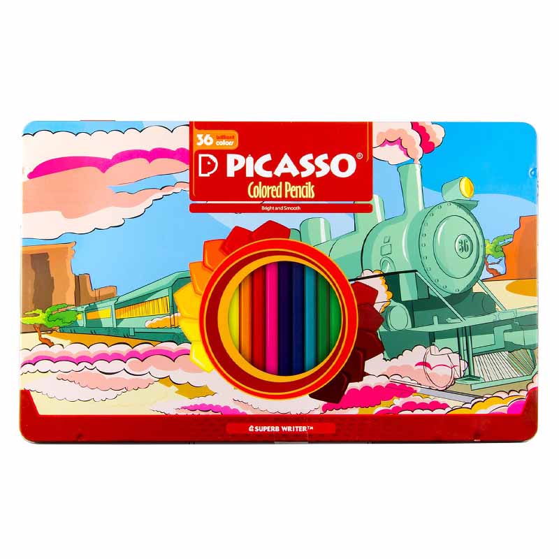 مداد رنگی 36 رنگ پیکاسو کد 90078