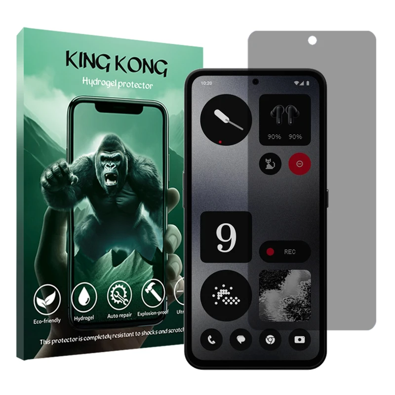 محافظ صفحه نمایش حریم شخصی کینگ کونگ مدل Tough مناسب برای گوشی موبایل ناتینگ CMF Phone 1