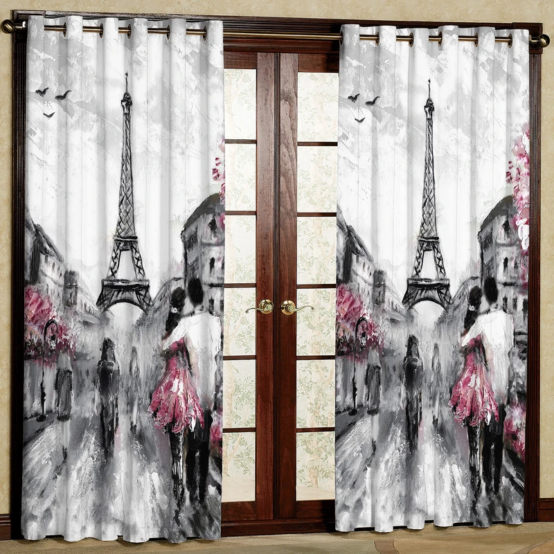  پرده مدل مخمل پانچی کد 4271 سایز 140x280 سانتی متر