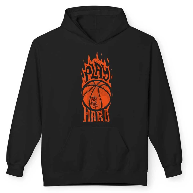 هودی مردانه مدل رشته ورزشی بسکتبال کد 2-923