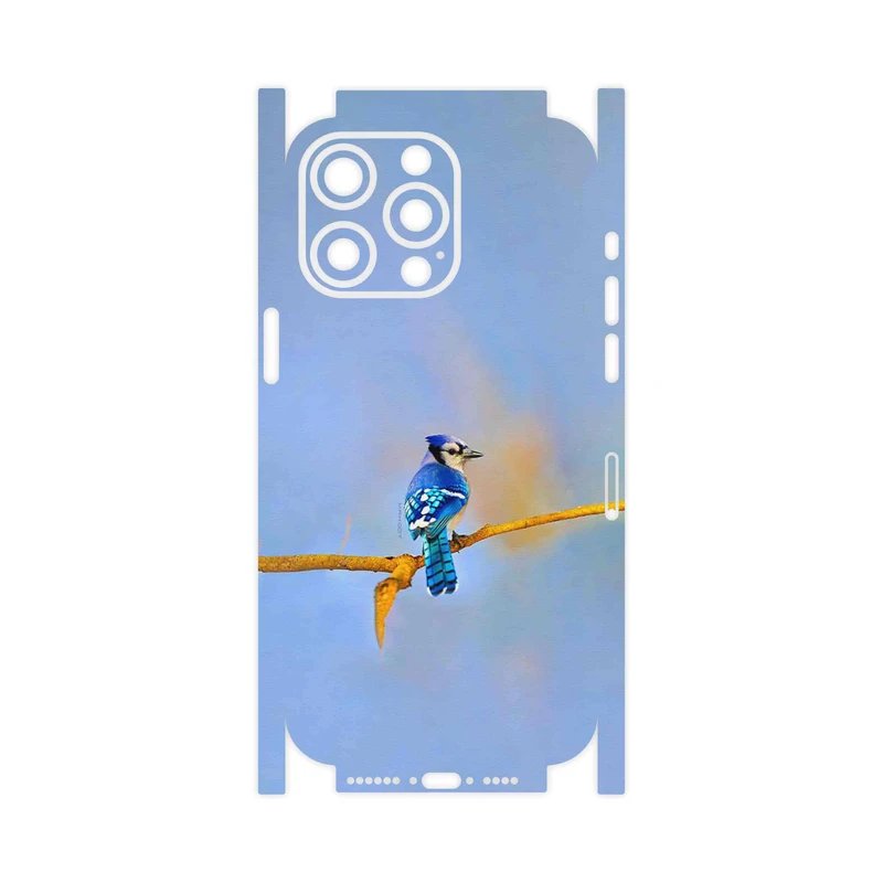 برچسب پوششی ماهوت مدل Cyanocitta cristata-FullSkin مناسب برای گوشی موبایل اپل iPhone 15 Pro Max