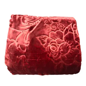 پتو لاله مهرگان زنبق مدل zn061 سایز 210x230 سانتی متر