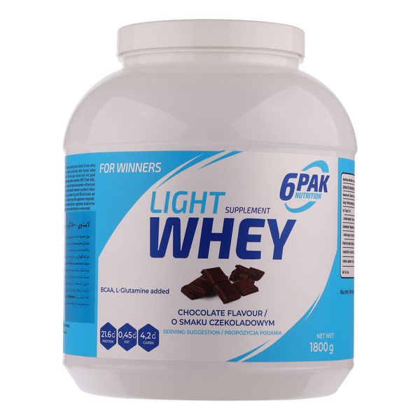 پودر لایت وی با طعم شکلات سیکس پک - 1800 گرم