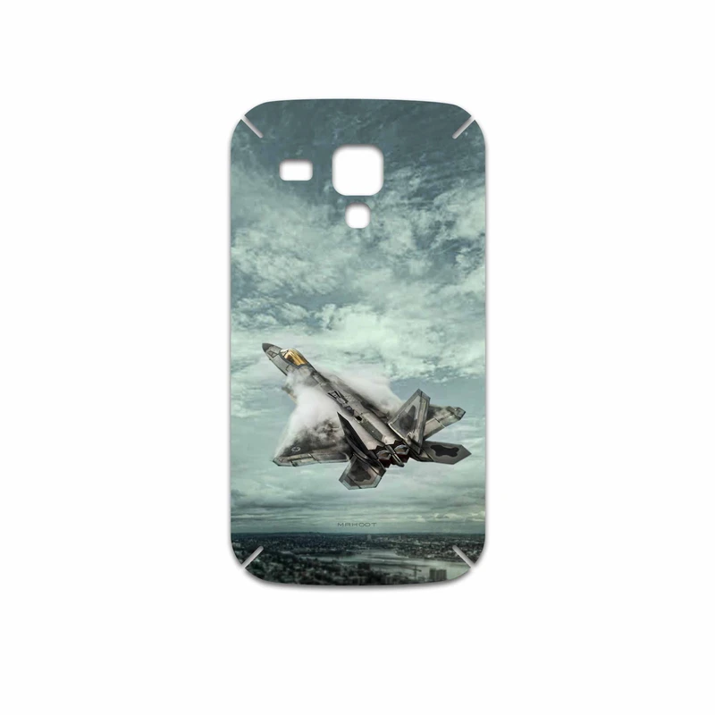 برچسب پوششی ماهوت مدل F-22 Raptor مناسب برای گوشی موبایل سامسونگ Galaxy S Duos GT S7562