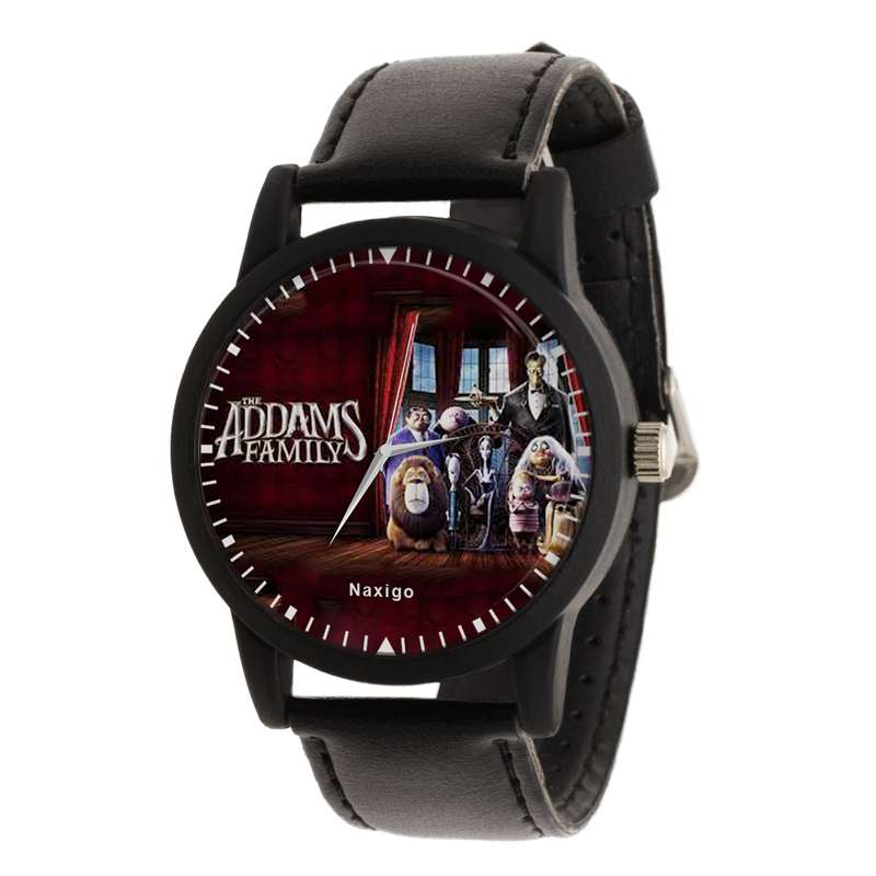 ساعت مچی عقربه ای ناکسیگو مدل خانواده آدامز 1 کد LF14113