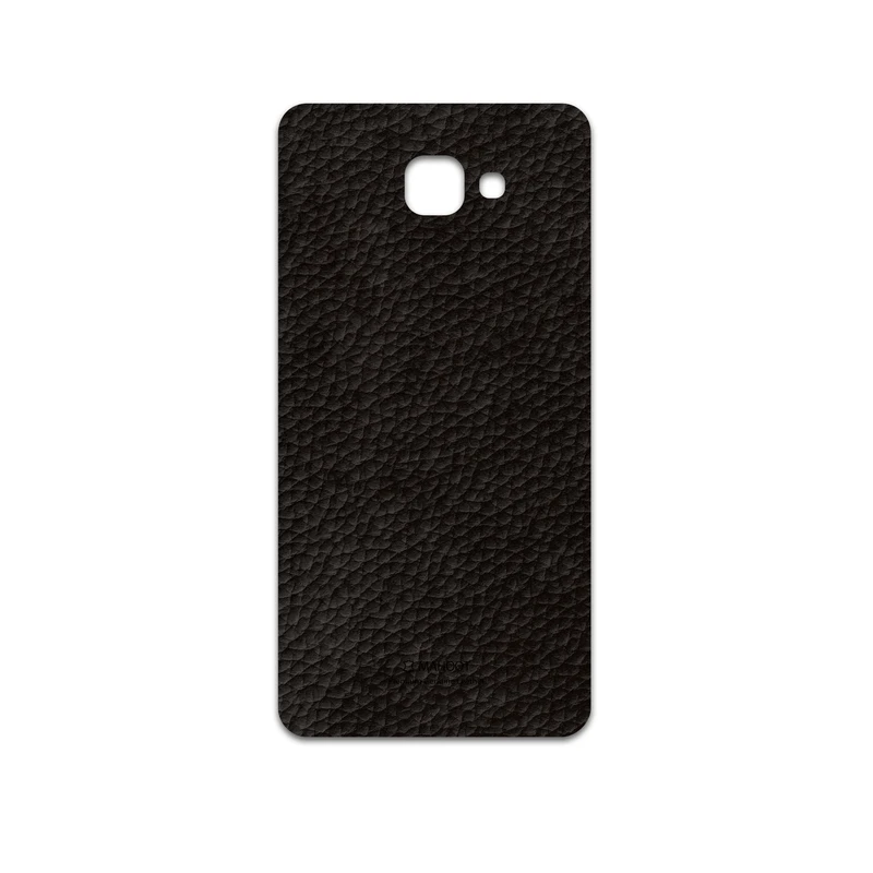 برچسب پوششی ماهوت مدل Dark-Brown-Leather مناسب برای گوشی موبایل سامسونگ Galaxy C7